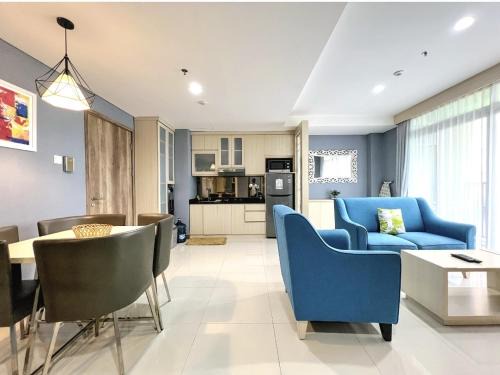 Ragunan Apartment | Apt Pejaten Park Residence 2BR Biru By Damaresa