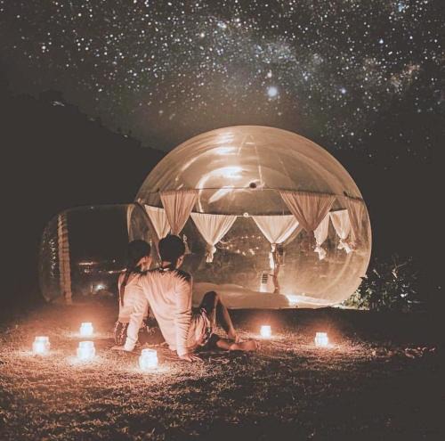 Uluwatu Hotel | Bubble 5 - Luxury Honeymoon Dome With Bath Uluwatu