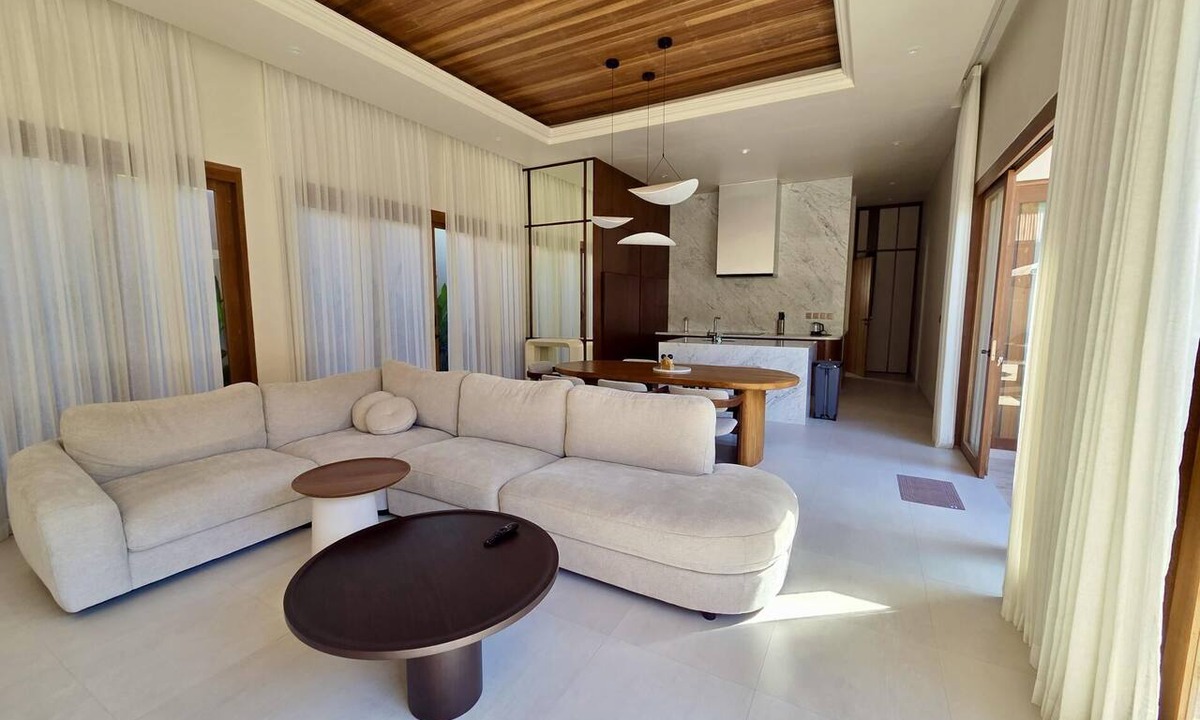 Sanur Villa | Calm & Stylish Private Pool, Mini Gym & Office