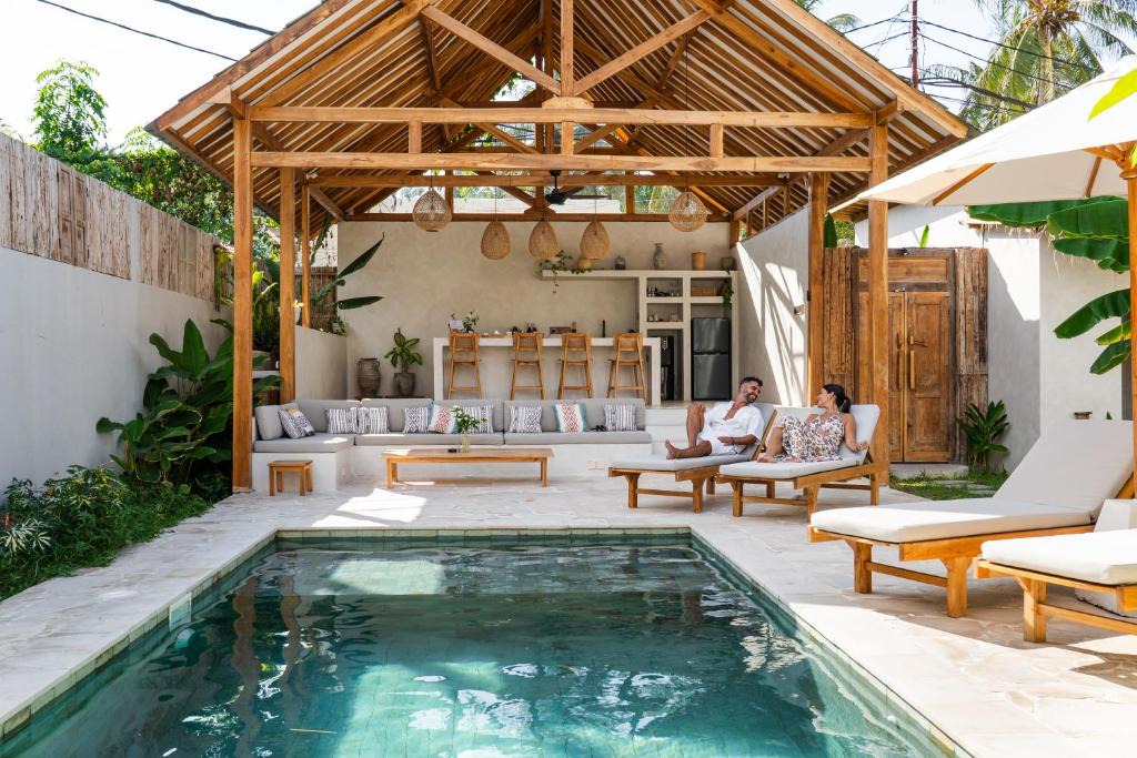 Gili Trawangan Villa | Kura Kura - 2 Bedroom Luxury Private Pool Villa