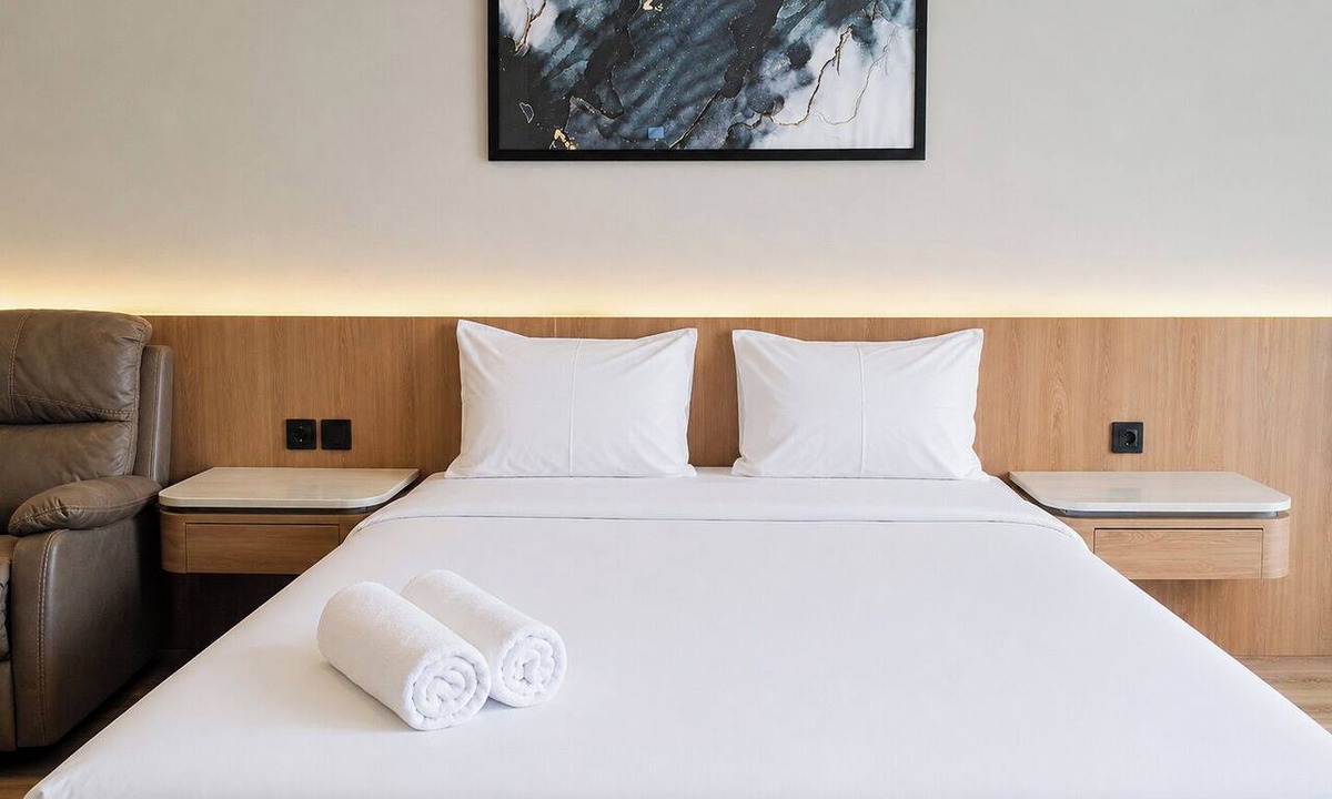Balikpapan Apartment | Restful Combined 2Br At Apartment Tamansari Skylounge Balikpapan