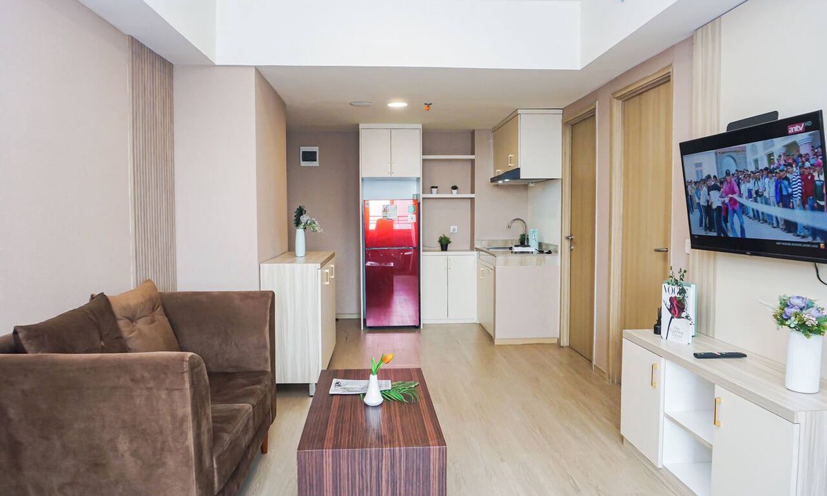 Cikarang Apartment | Serene Spacious 3Br At Apartment Meikarta District 1