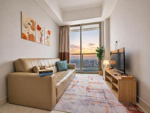 Jakarta Apartment | Taman Anggrek Residences By SanLiving - 3BR - Direct Access Mall