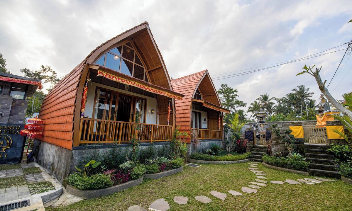Kedewatan Villa | Topical 1BR A-Frame Villa Nakula Ubud