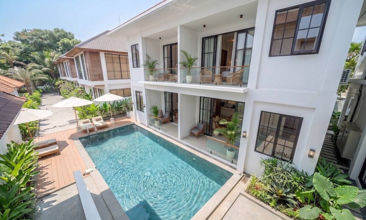 Melayang House | Tranquil 2BR Flat in Central Ubud w Pool & Kitchen