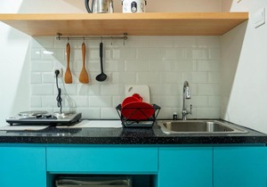 Modern 1BR Apartment at Atlanta Residence By Travelio in Depok