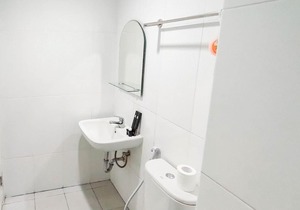 New Furnished & Modern @ Studio Tamansari Mahogany Karawang Apartment By Travelio in Karawang