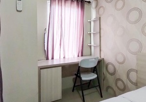 New Furnished & Modern @ Studio Tamansari Mahogany Karawang Apartment By Travelio in Karawang