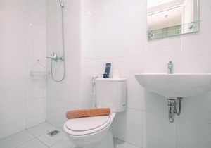 New Furnished Tamansari Mahogany Studio Apartment with Modern Style By Travelio in Karawang