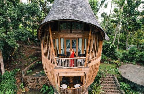 East Selemadeg Villa | Asep Gumi Bamboo Villa Pesagi