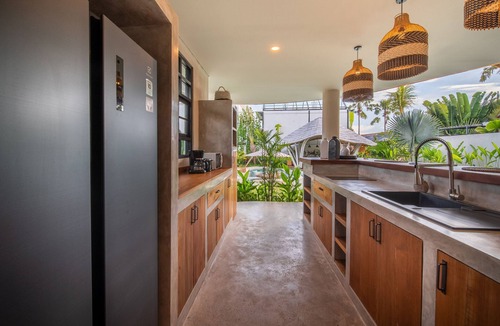 Umalas Villa | Bamboo Retreat | Private Pool | Fenced Garden