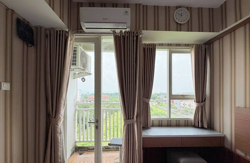 Depok Apartment | Classic Striped Touch Studio At Malioboro City Apartment