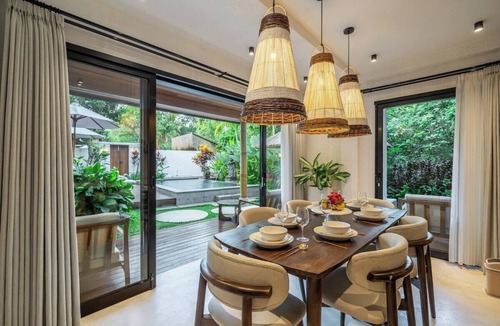 Penestanan Villa | Cozy 3BR Villa in Ubud w Garden Bath, Pool & Patio