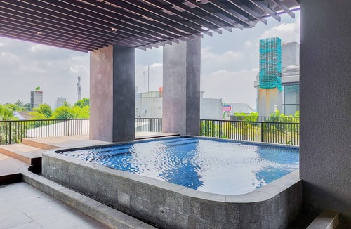 South Tangerang Apartment | Cozy And Minimalist 2Br At The Ayoma Apartment