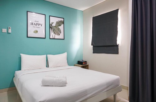 Pondokcina Apartment | Modern 1BR Apartment at Atlanta Residence By Travelio