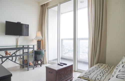 Cikini Apartment | Nice And Elegant 2Br At 26Th Floor Menteng Park Apartment
