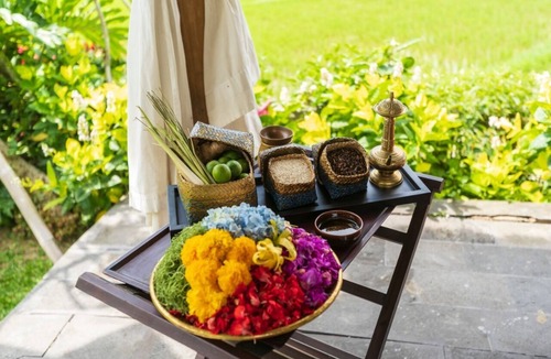 Kenderan Villa | Private Pool VIlla with gazebo overlooks the rice paddies