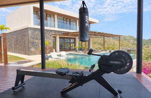 Selong Belanak Villa | Pseudechis - Villa with Gym, Sauna & Sea Views - Construction Nearby