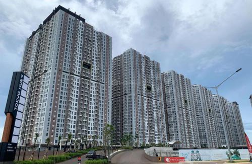 Cikarang Apartment | Relaxing Studio Apartment at Tokyo Riverside PIK 2 By Travelio