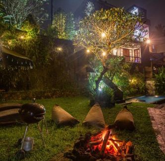Kutuh Kaja Villa | Rice Fields, Jungle, Sunset, Yoga, BBQ, Workspace