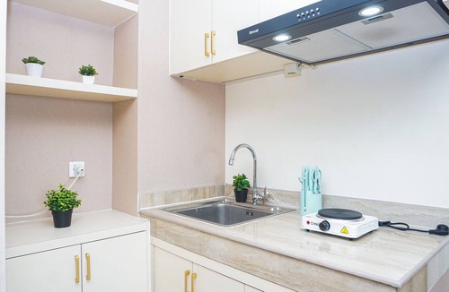 Cikarang Apartment | Serene Spacious 3Br At Apartment Meikarta District 1