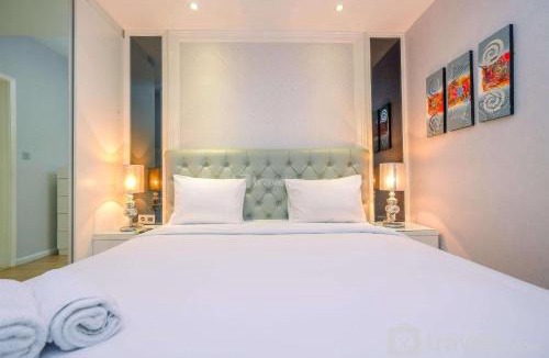 Jakarta Apartment | Spacious with City View 2BR Apartment at Casa Grande Residence By Travelio