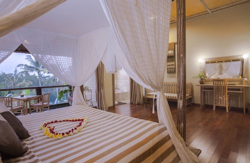 Melayang Resort | Suite room with Ricefield view in Ubud