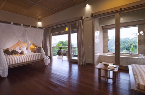 Melayang Resort | Suite room with Ricefield view in Ubud