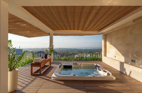 Bukit House | Uluviu Villa: 6BR Estate with Vantage Views, Pool, Sauna, Jacuzzi, Chef & Butler