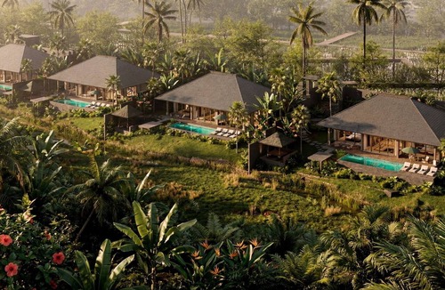 Buwit Villa | Villas Nyawa - Between the jungle, rice fields, and a private river!