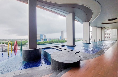 Ciputat Apartment | Warm And Restful Studio Room At Apartment Transpark Bintaro