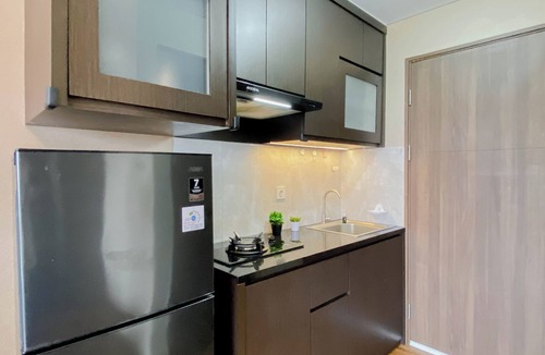 Kedungmanggu Apartment | Wooden Touch Studio Room At Apartment Lrt City Sentul - Royal Sentul Park