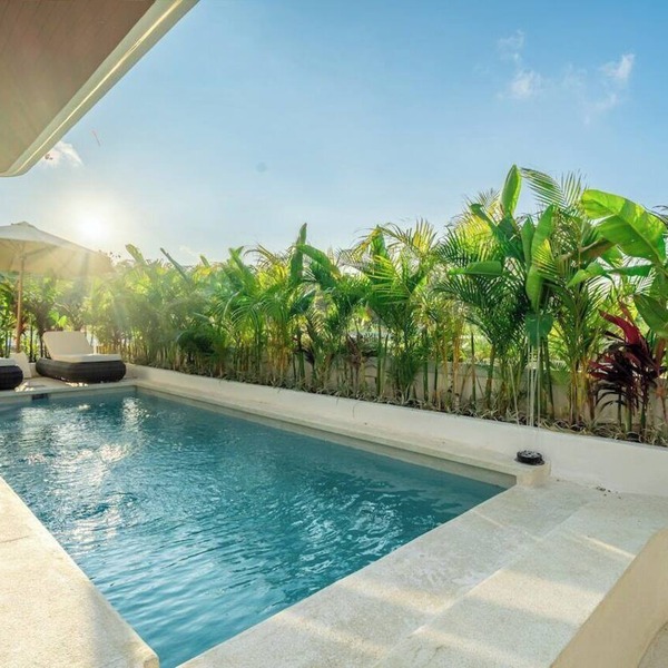 New Tropical 3BR Villa+Private Pool+Best Location in South Kuta