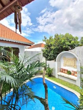 2BR Villa Getsemani with Private Pool in Quiet Area in Dalung