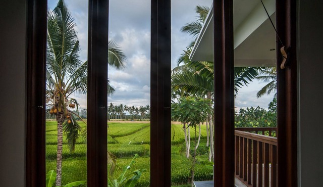 2BR Villa with Stunning Ricefield Views in Gianyar