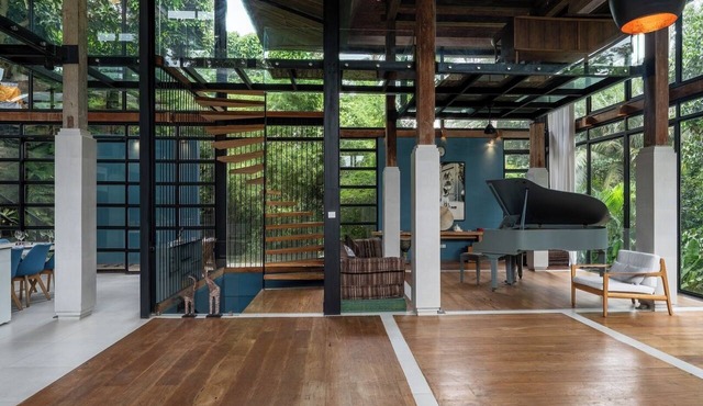 4BR Castle of Glass Villa Ubud - Nature Surrounded