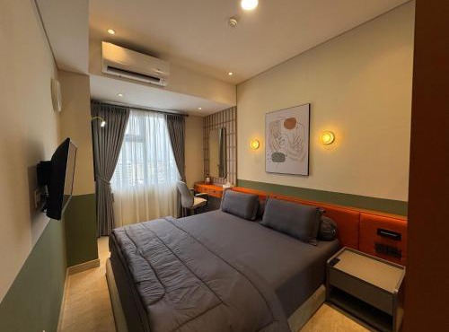 Apartment Podomoro Medan Lexington Tower - Japandi Modern - New Renovated 2 BR- direct mall access