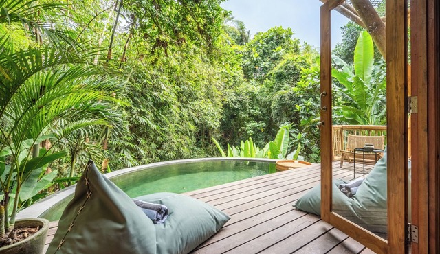 Bambu Twins1, 2 Bedroom Villa Near Nyanyi Beach-TanahLot in Tabanan