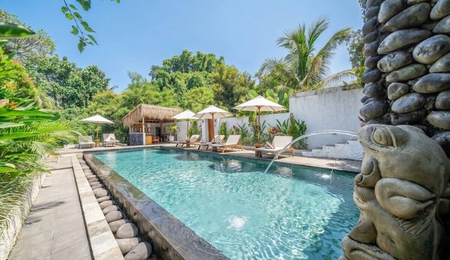 Best 1BR Apartment in Ubud w Pool, Patio & Kitchen in Gianyar Regency