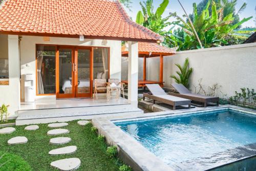 Brookside House - 1BDR, Prv Pool, 5 min Ubud Center in Ubud