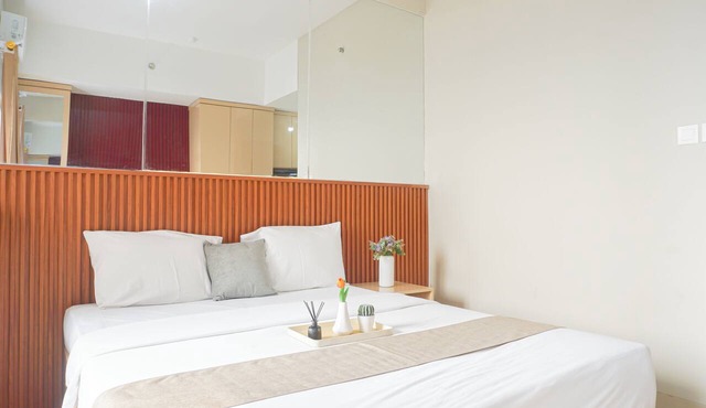 Comfortable Minimalist Studio Room At Apartment Royal Sentul Park in Bogor