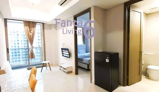 EXTRA WIDE 1BR Apartment Taman Anggrek Residences BEST @ Central City near Mall
