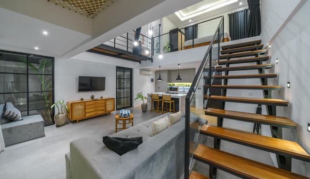 Loft Valentin : Romantic & Cozy 1 Bedroom Loft w/Pool in Canggu! in Canggu