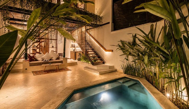 Luxurious 1-BR Villa with Pool, Echo Beach 800m in Kecamatan Mengwi