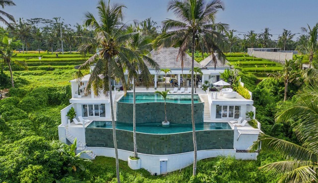 Luxury 4BR Ubud 2 Infinity Pools Sacred Jungle in Ubud