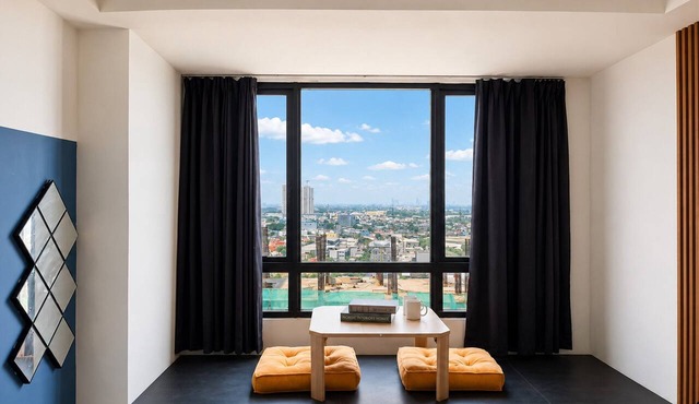Modern And Homey Studio Apartment Collins Boulevard in Tangerang