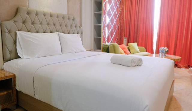 Modern Studio Room At Art Deco Apartment in Bandung