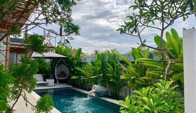 Private pool villa in Bali - Peaceful rice fields views in Gianyar