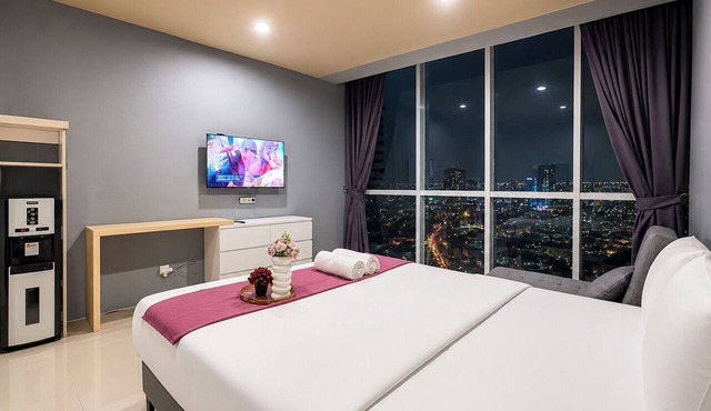 Relaxing Studio With Cityscape At Apartment The City Square Surabaya in Surabaya