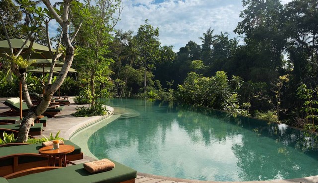 Scenic Balinese Suite with Rice Field Views, Soaking Tub & Spacious Living in Kabupaten Gianyar